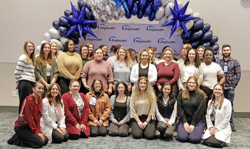 Bayhealth rurse residency 2026 graduates gather for a group photo to celebrate their achievement. SUBMITTED PHOTO